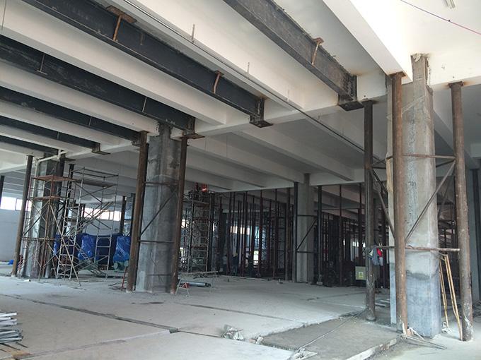 中南華府裙房結構改造加固工程